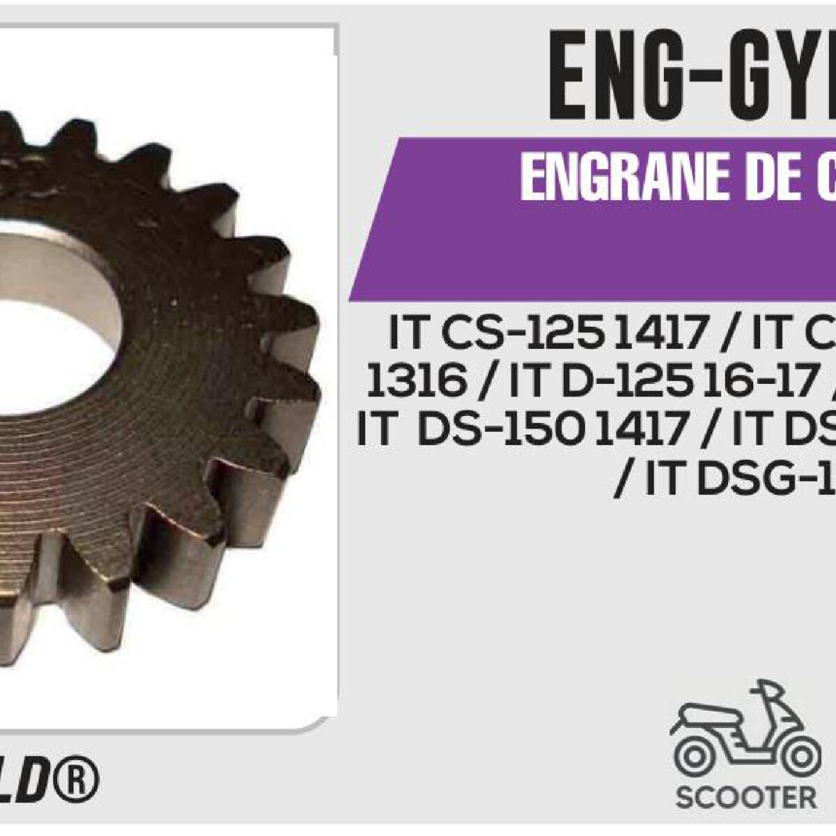 ENGRANE DE CIGÜEÑAL