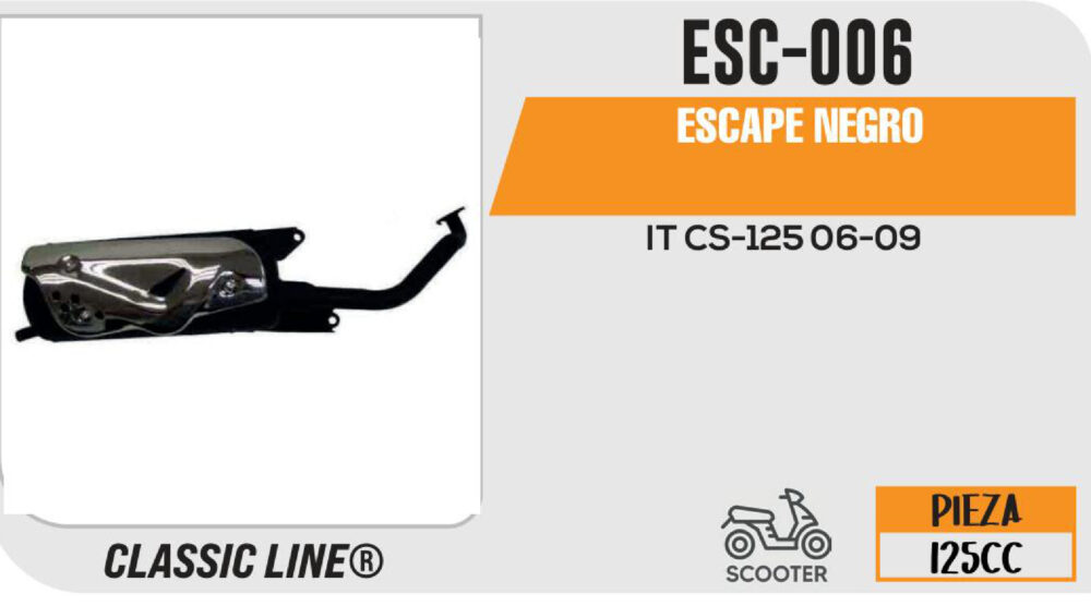 ESCAPE NEGRO