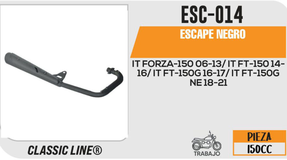 ESCAPE NEGRO