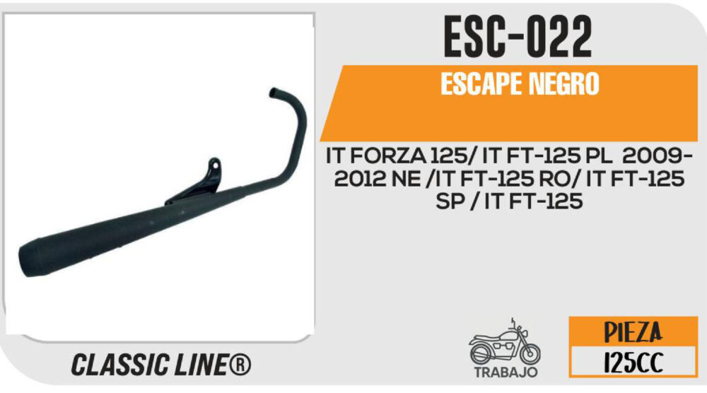 ESCAPE NEGRO