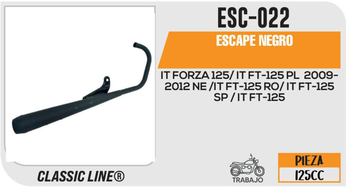 ESCAPE NEGRO
