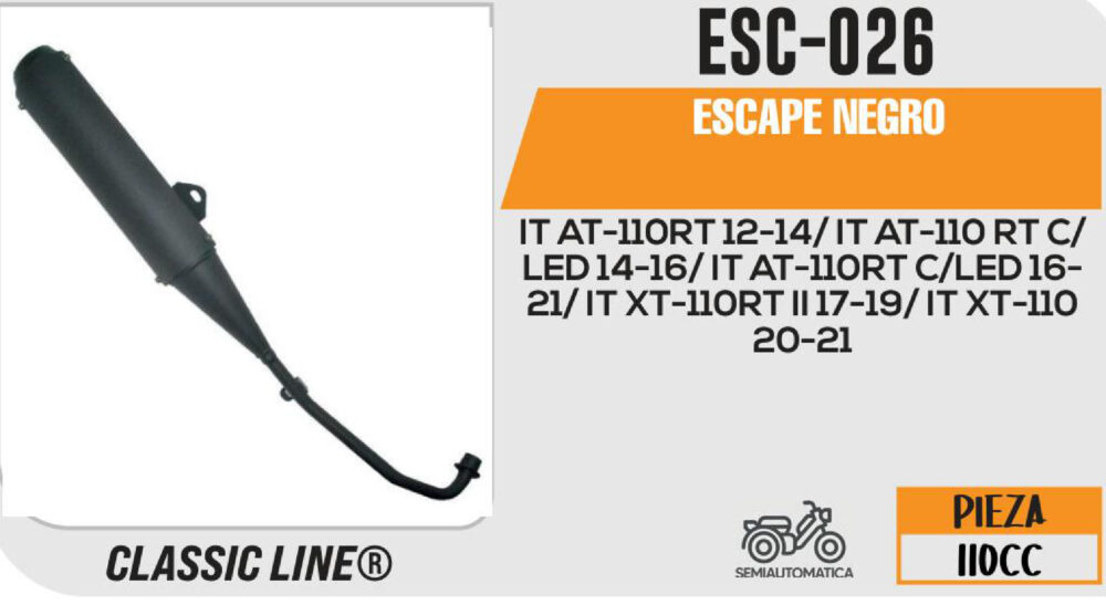 ESCAPE NEGRO