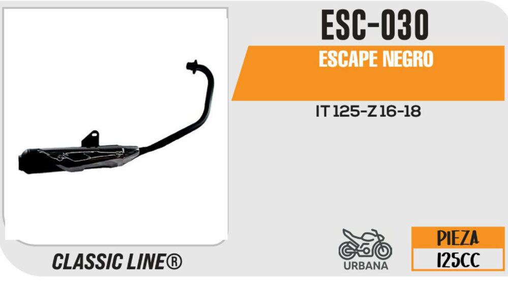 ESCAPE NEGRO