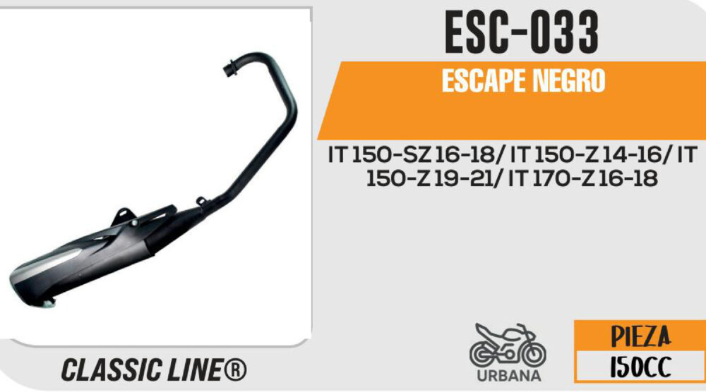 ESCAPE NEGRO