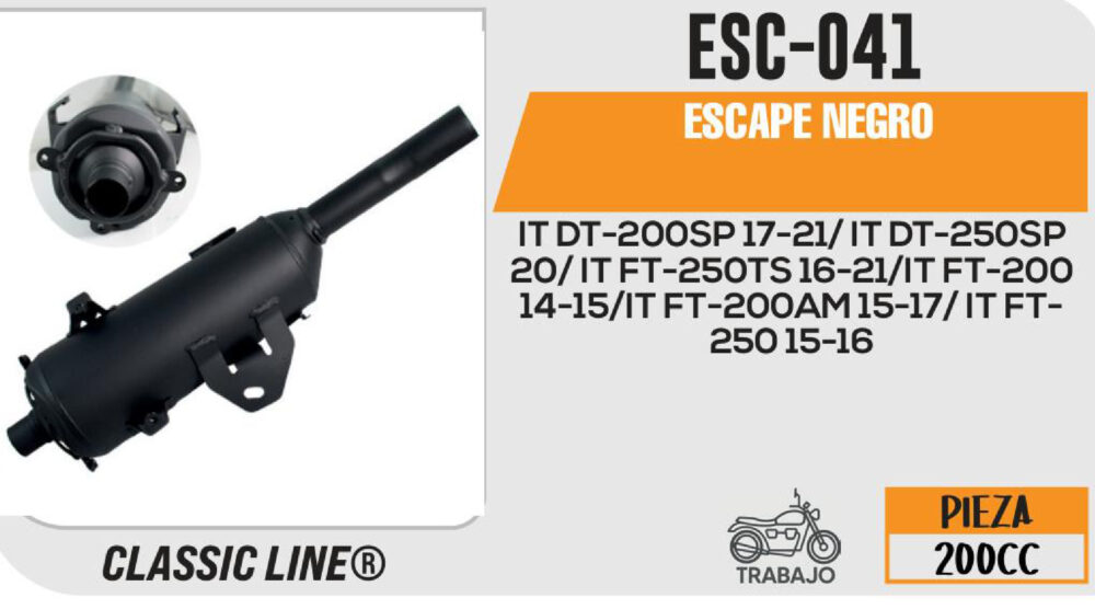 ESCAPE NEGRO