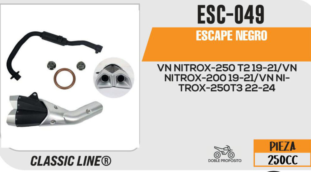 ESCAPE NEGRO