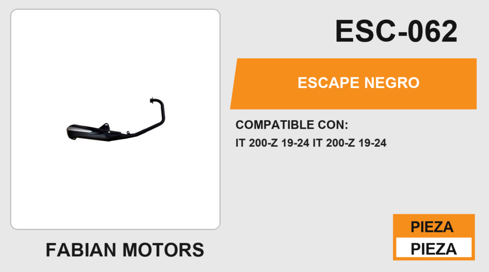 ESCAPE NEGRO