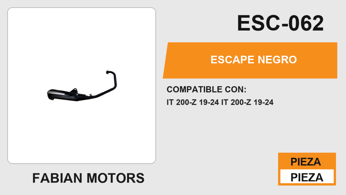 ESCAPE NEGRO