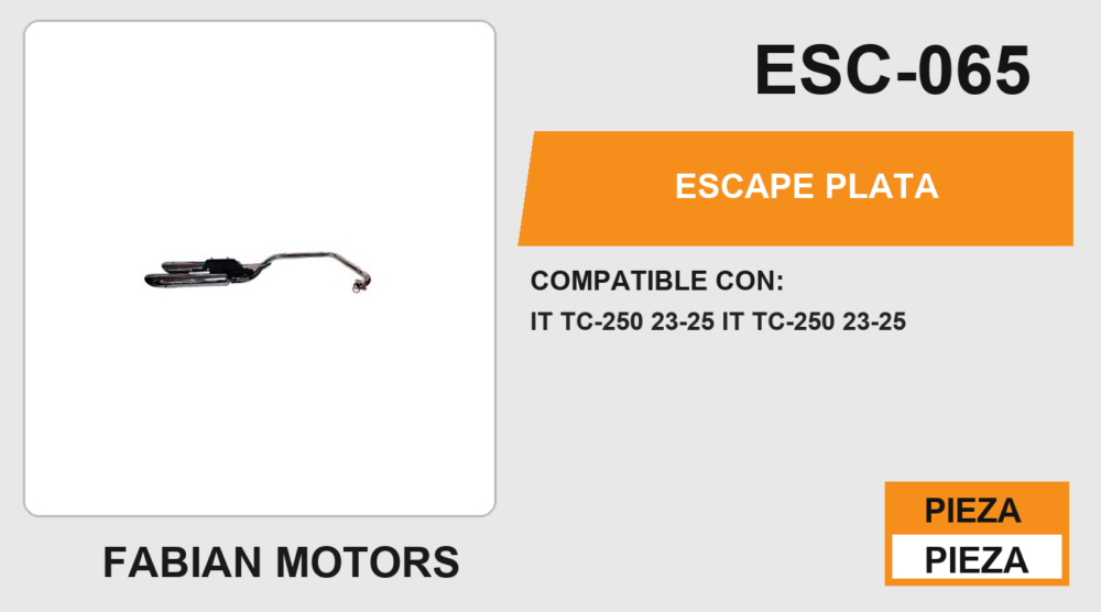 ESCAPE PLATA