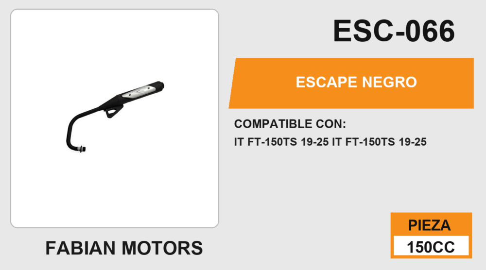 ESCAPE NEGRO