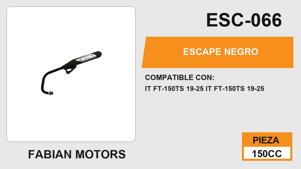 ESCAPE NEGRO