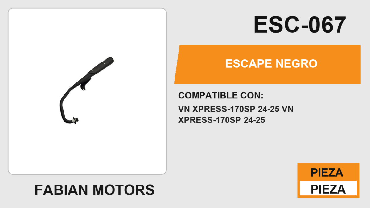 ESCAPE NEGRO