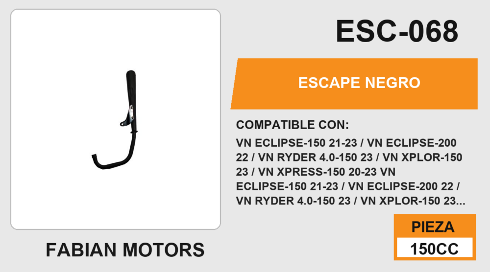 ESCAPE NEGRO