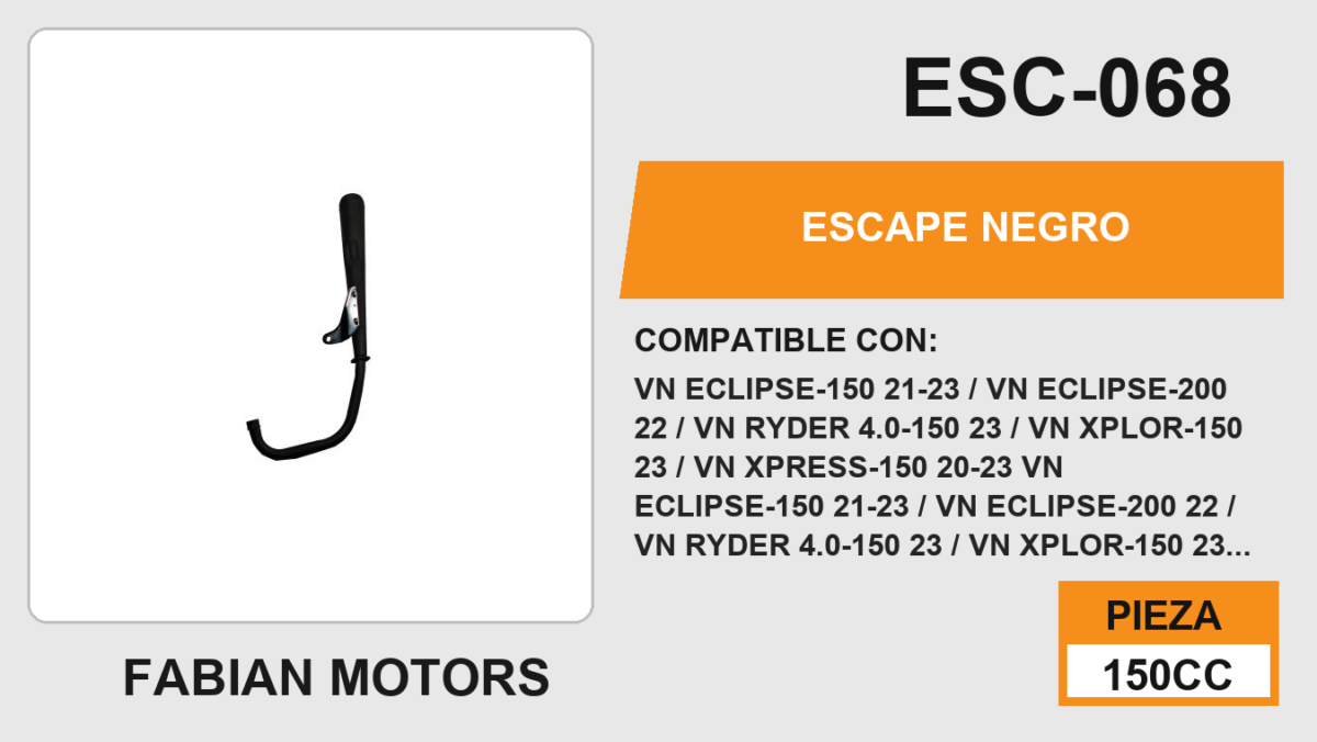 ESCAPE NEGRO