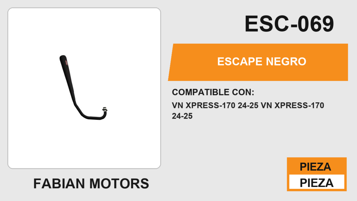 ESCAPE NEGRO