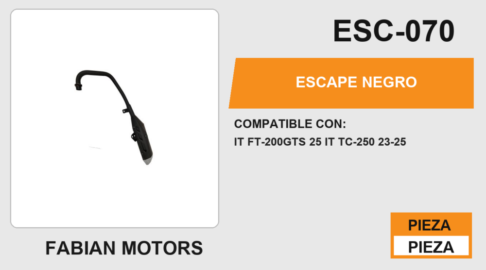ESCAPE NEGRO