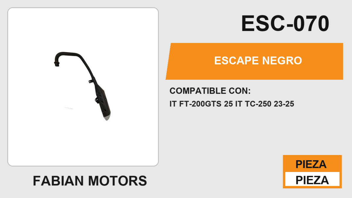 ESCAPE NEGRO