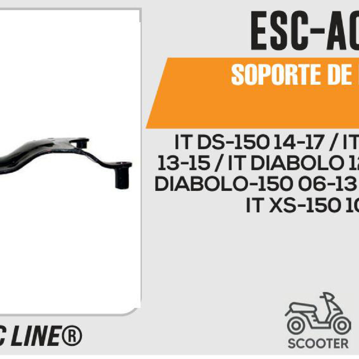 SOPORTE DE ESCAPE