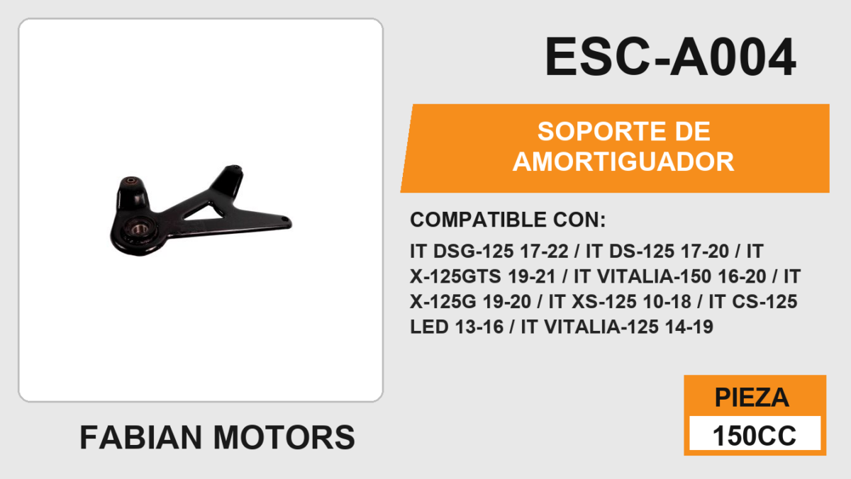 SOPORTE DE AMORTIGUADOR