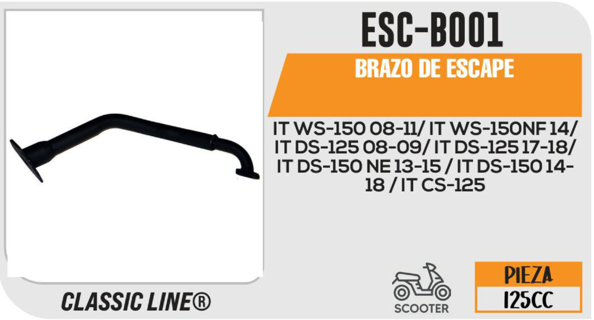 BRAZO DE ESCAPE
