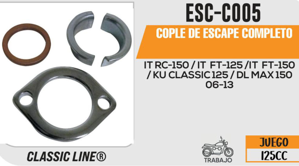 COPLE DE ESCAPE COMPLETO