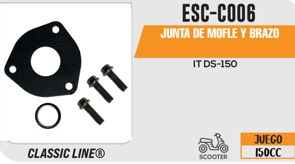 JUNTA DE MOFLE Y BRAZO