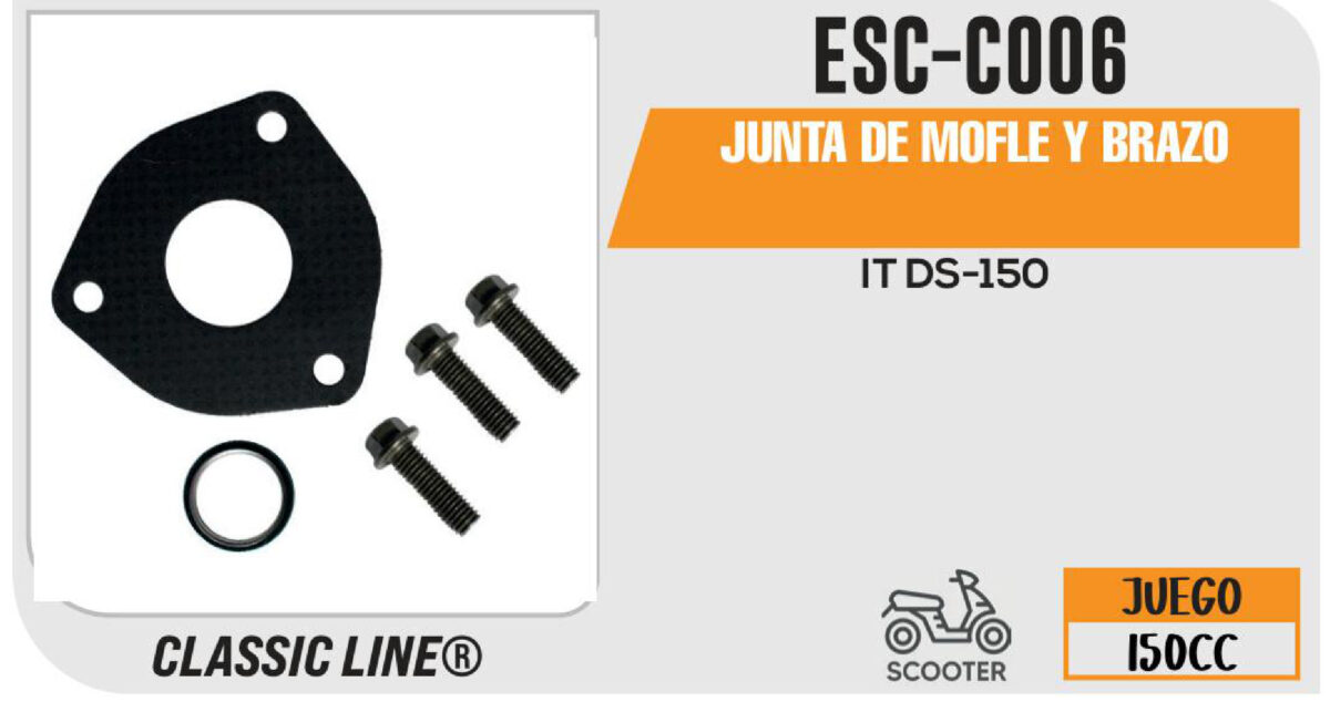 JUNTA DE MOFLE Y BRAZO