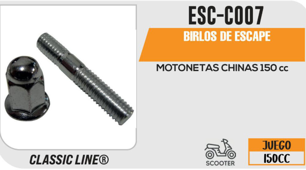 BIRLOS DE ESCAPE