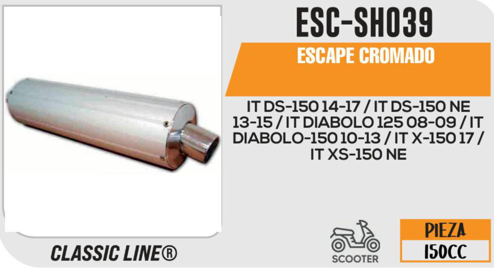 ESCAPE CROMADO