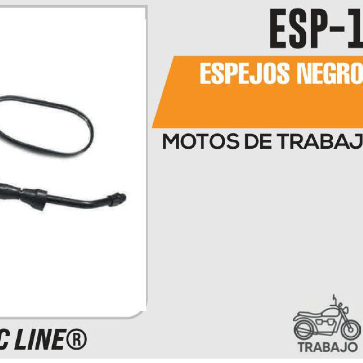 ESPEJOS NEGRO 101 10mm
