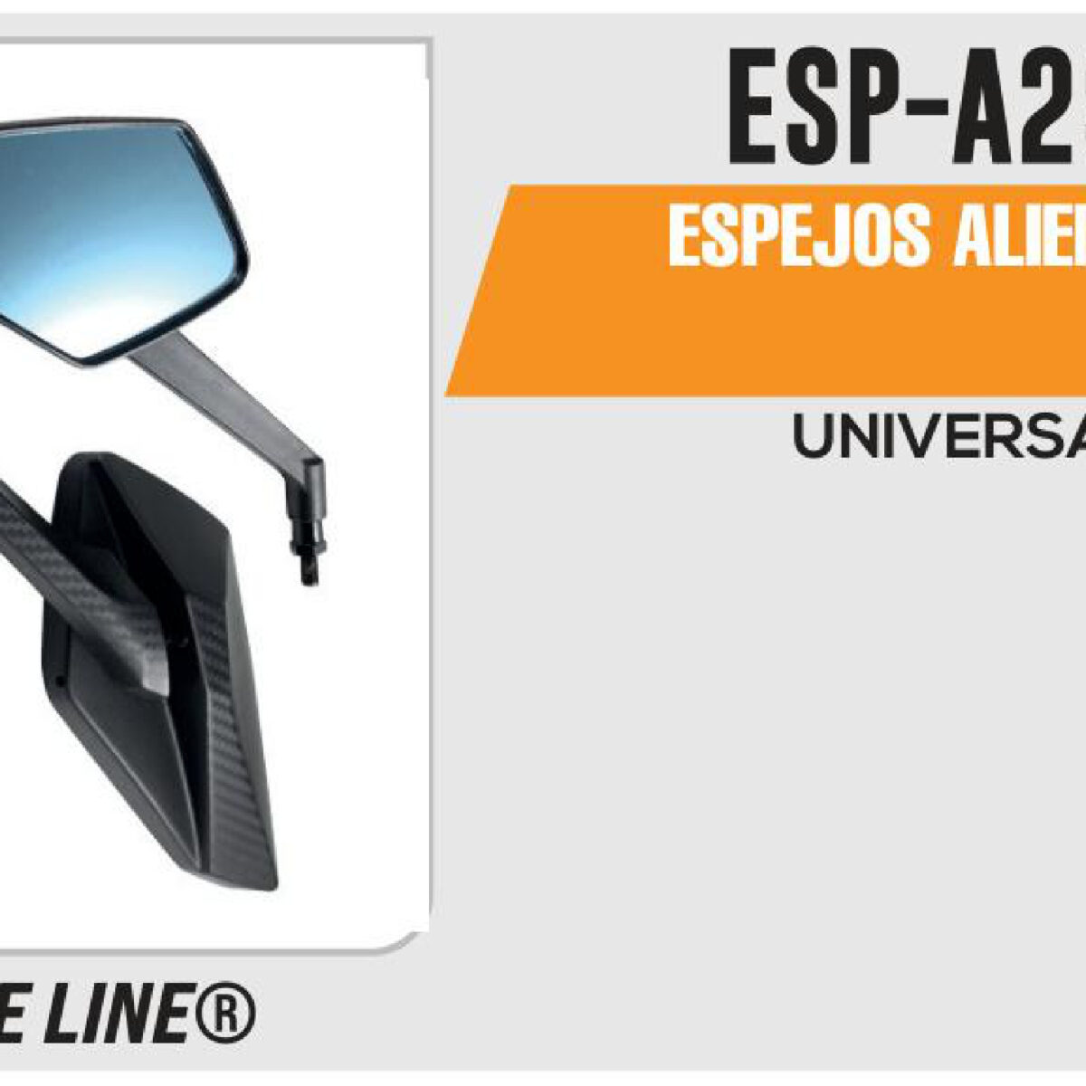 ESPEJOS ALIEN NEGROS