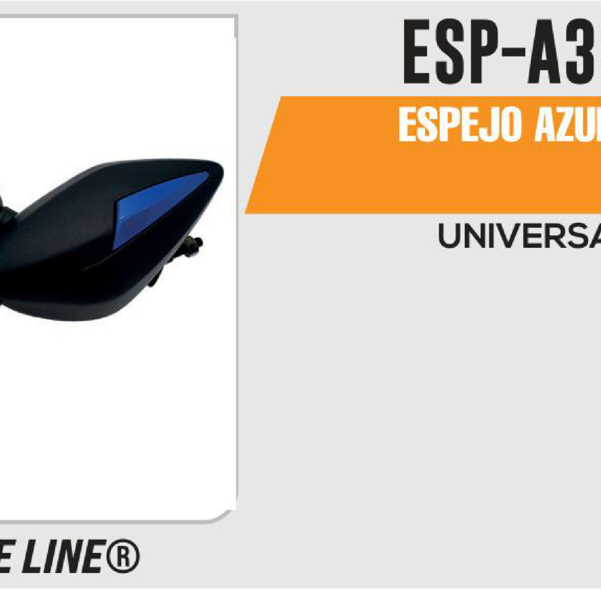 ESPEJO AZUL 8mm