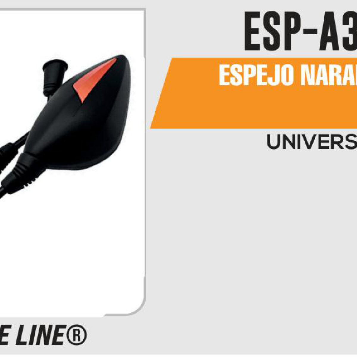ESPEJO NARANJA 8mm