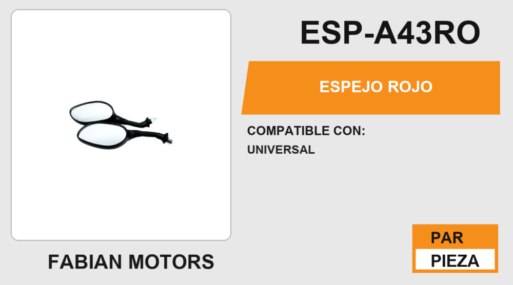 ESPEJO ROJO