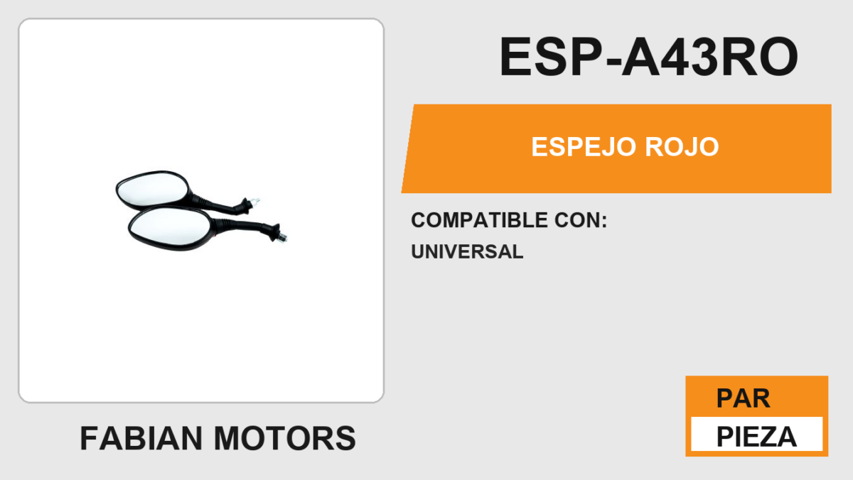 ESPEJO ROJO