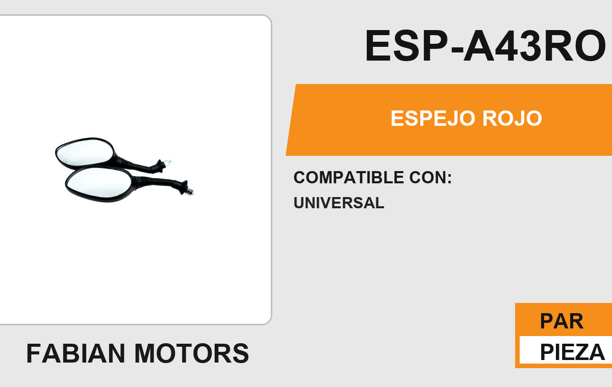 ESPEJO ROJO