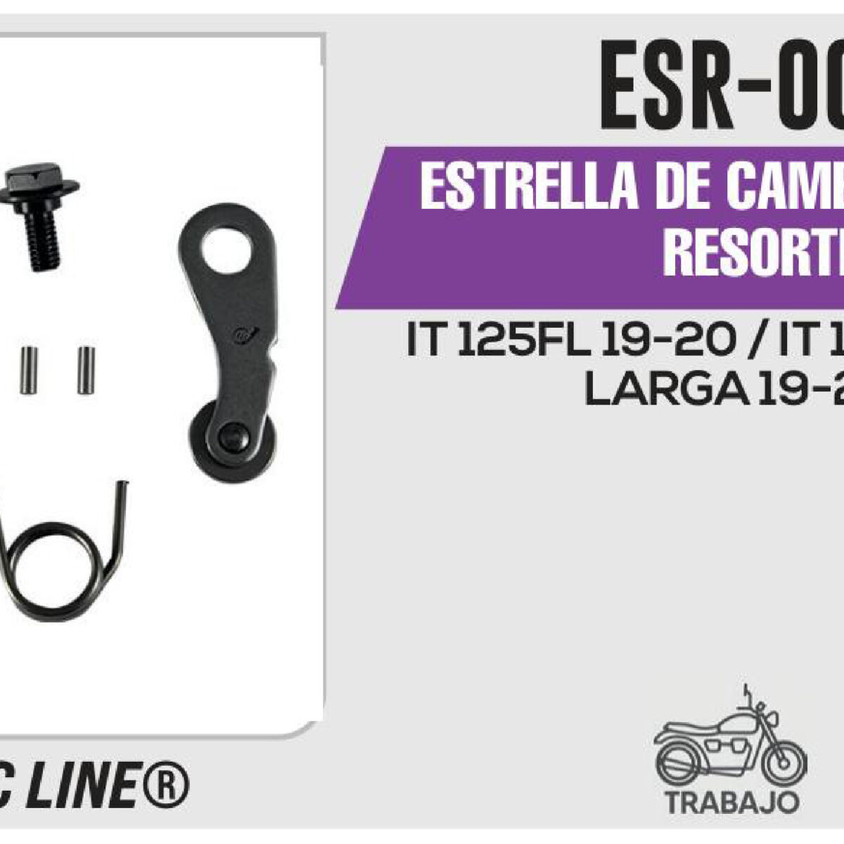 ESTRELLA DE CAMBIOS GUIA Y RESORTE