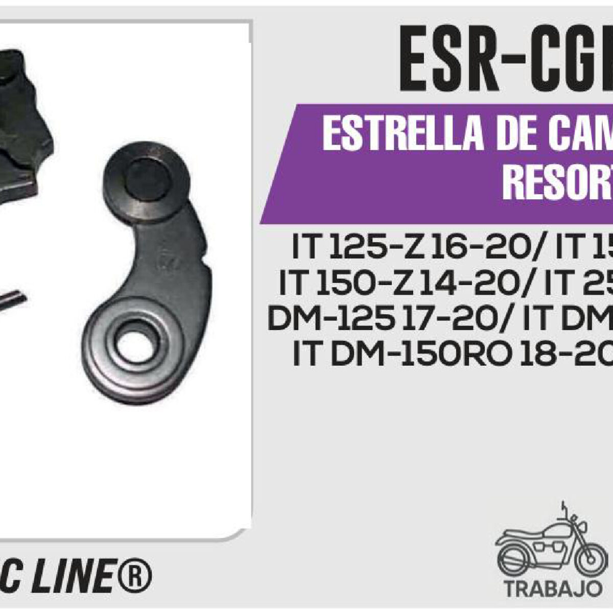 ESTRELLA DE CAMBIOS GUIA Y RESORTE