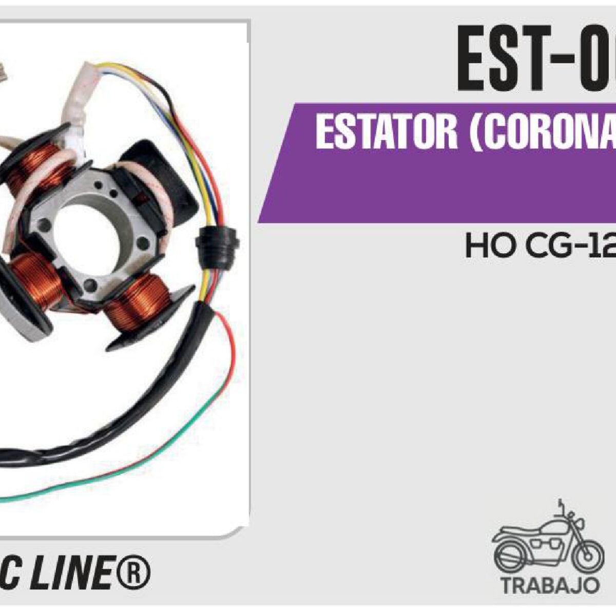 ESTATOR (CORONA) 4 BOBINAS