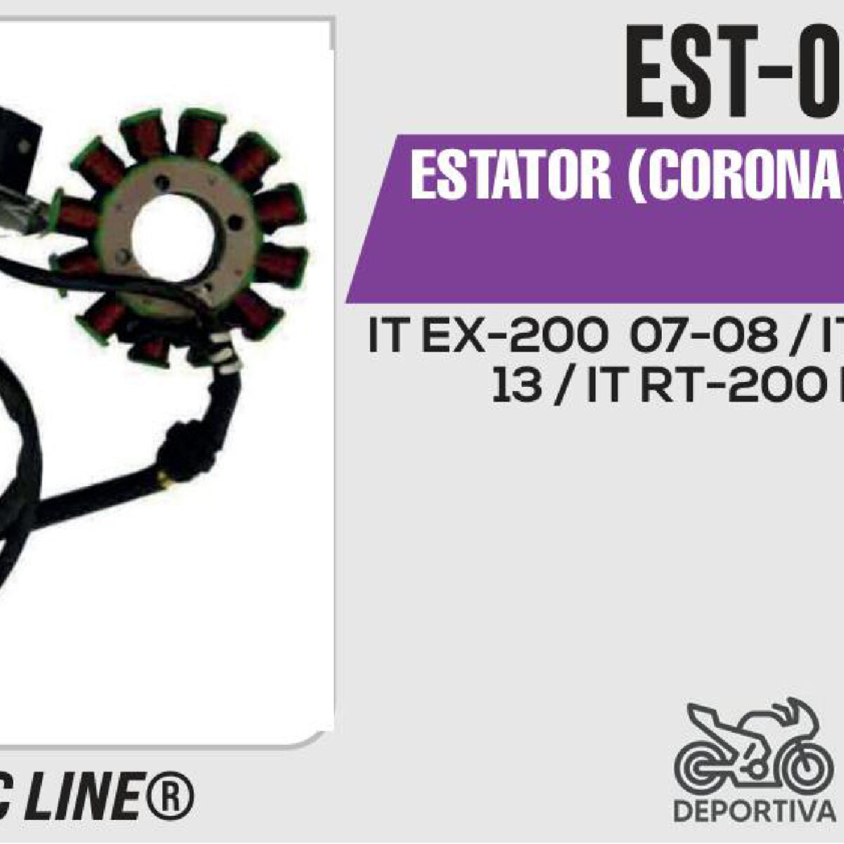ESTATOR (CORONA) 12 BOBINAS