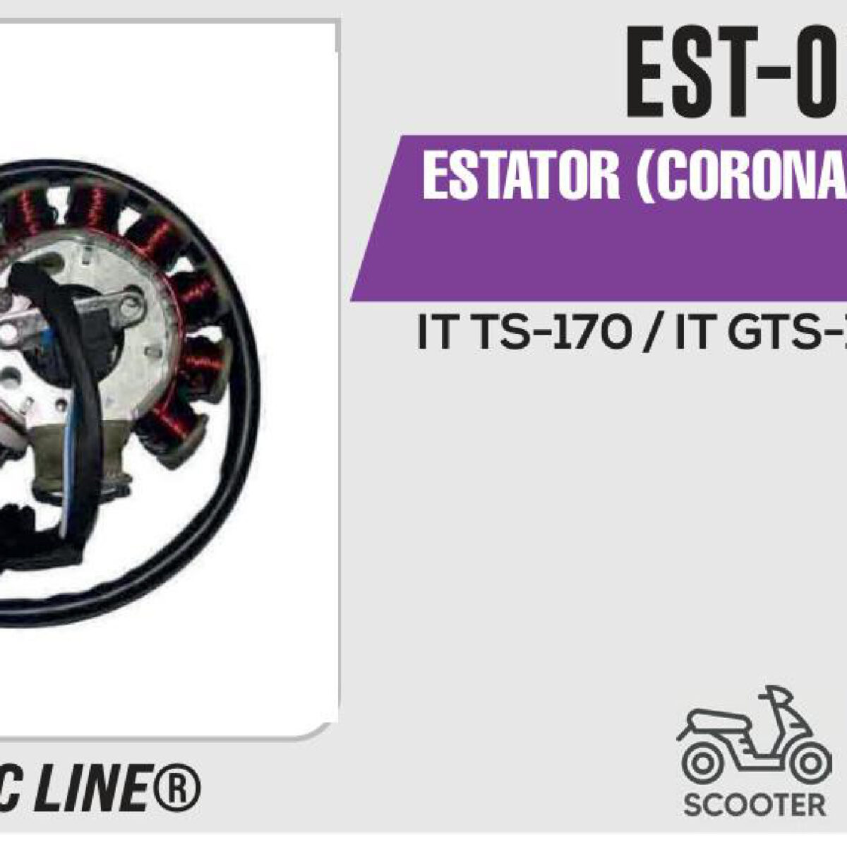 ESTATOR (CORONA) 11 BOBINAS