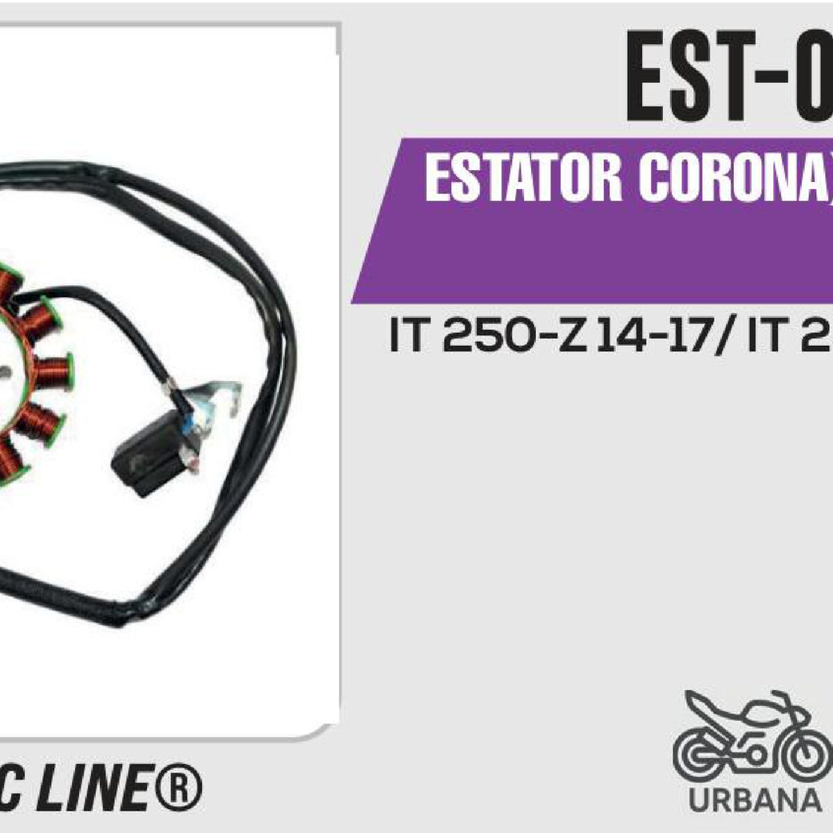 ESTATOR CORONA) 12 BOBINAS
