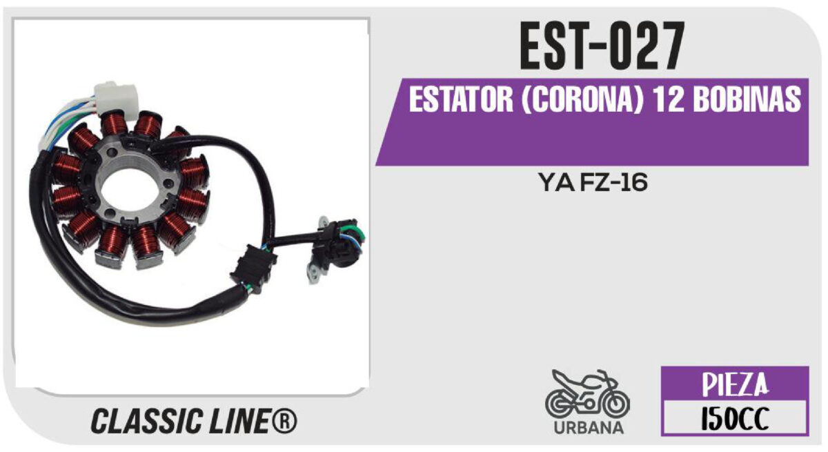 ESTATOR (CORONA) 12 BOBINAS