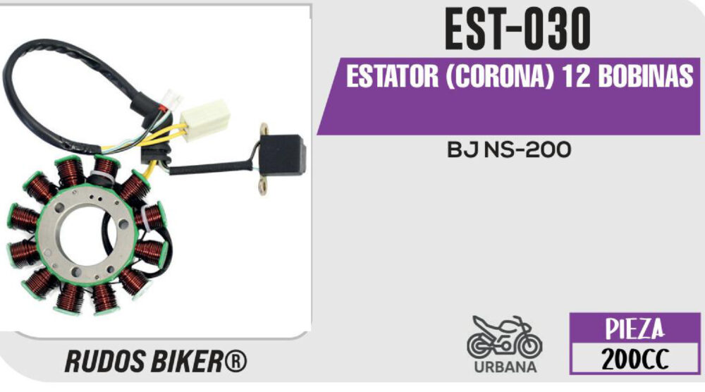 ESTATOR (CORONA) 12 BOBINAS