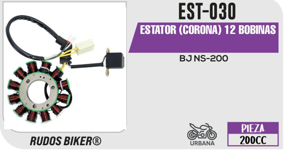 ESTATOR (CORONA) 12 BOBINAS