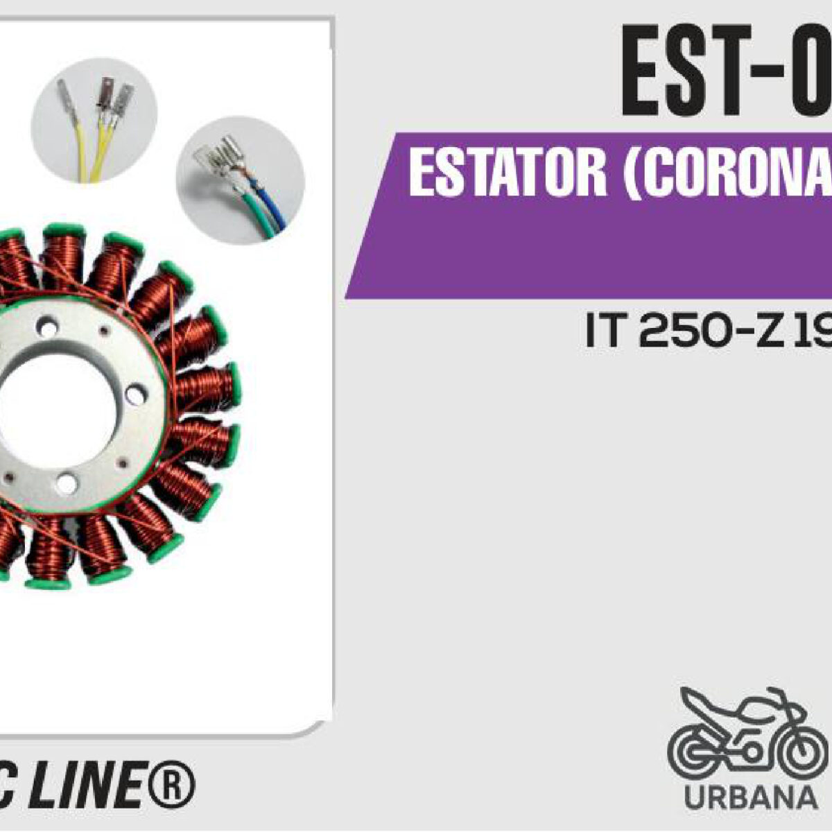 ESTATOR (CORONA) 18 BOBINAS