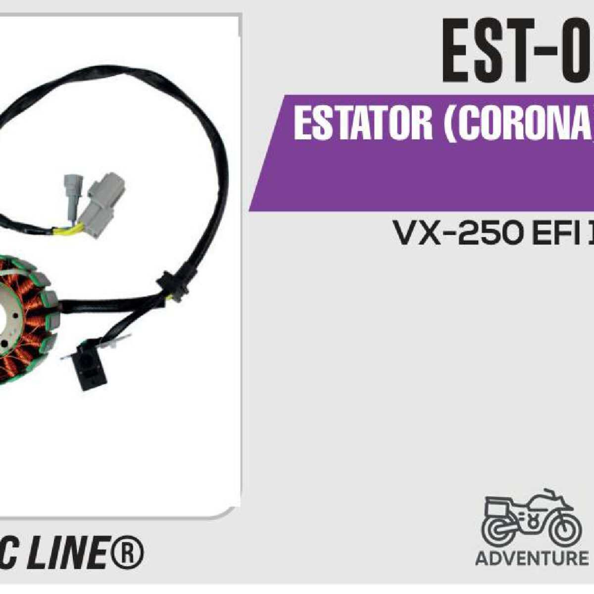 ESTATOR (CORONA) 18 BOBINAS