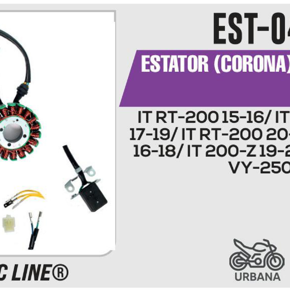 ESTATOR (CORONA) 18 BOBINAS