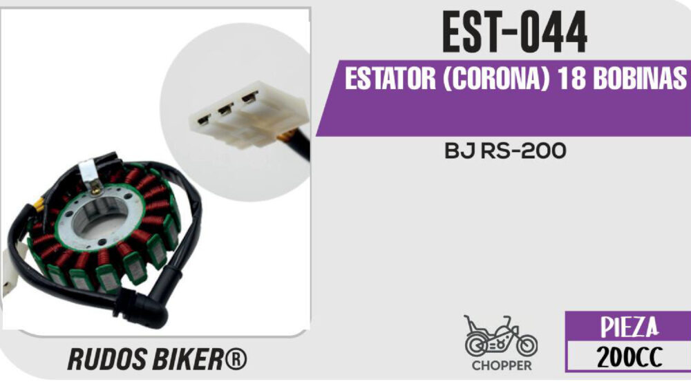 ESTATOR (CORONA) 18 BOBINAS