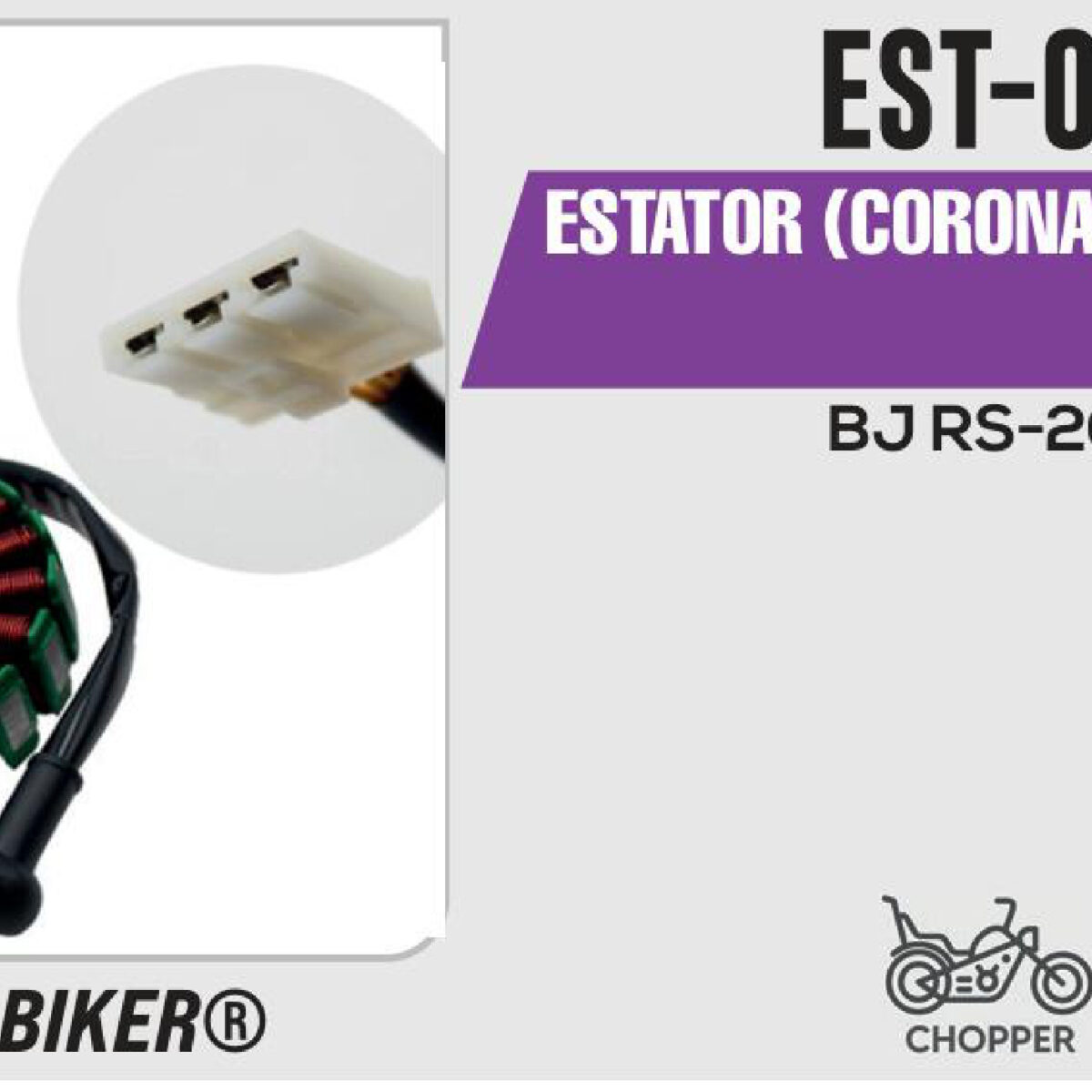 ESTATOR (CORONA) 18 BOBINAS